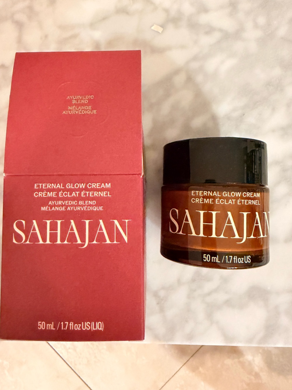 Sahajan Eternal Glow Cream Ayurvedic Blend 50ml/1.7 fl oz BNIB